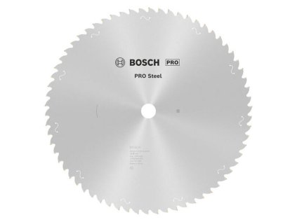 Bosch Pílový kotúč PRO Steel pre akumulátorovú okružnú pílu, 355 × 2,2 × 25,4 mm, T66 | ajtech.sk