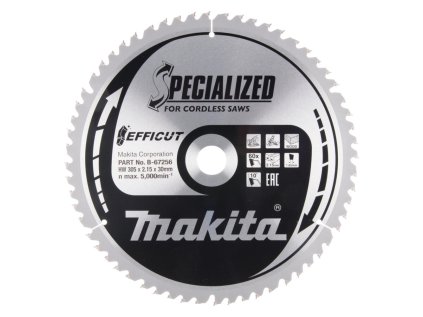 Makita Pílový kotúč EFFICUT na drevo 305 mm / 30 mm / 60z, B-67256 MA | ajtech.sk