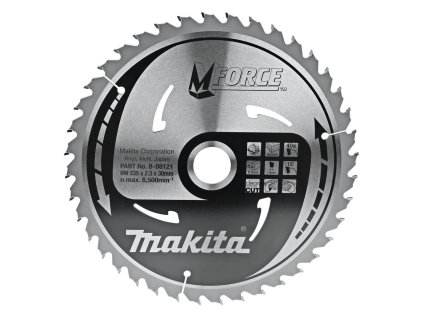 Makita Pílový kotúč na drevo Mforceorce 235 mm / 30 mm / 40z, B-08121 MA | ajtech.sk