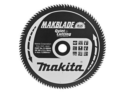 Makita Pílový kotúč na drevo MAKBlade na drevo 300 mm / 30 mm / 100z, B-08850 MA | ajtech.sk