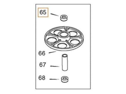 Ložisko riadenia a žacieho pre MURRAY 092281MA | ajtech.sk