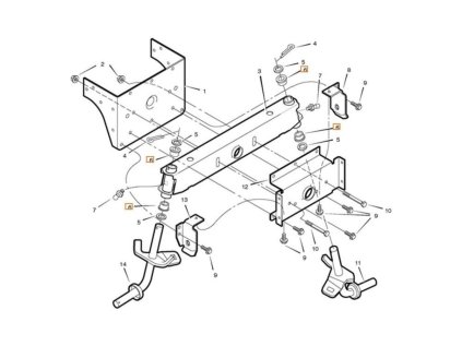 Púzdro prednej nápravy pre MURRAY 093058MA | ajtech.sk