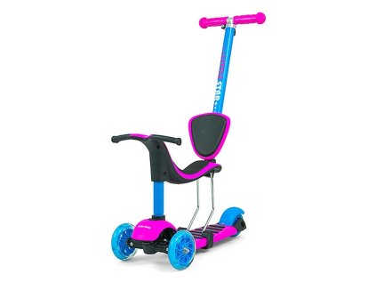 MILLY MALLY Detská kolobežka  Little Star pink-blue | ajtech.sk