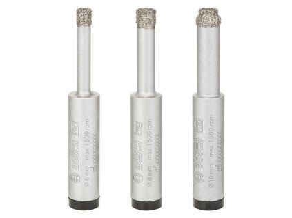 Sada diamantových vrtákov Bosch Easy Dry (3ks) | ajtech.sk