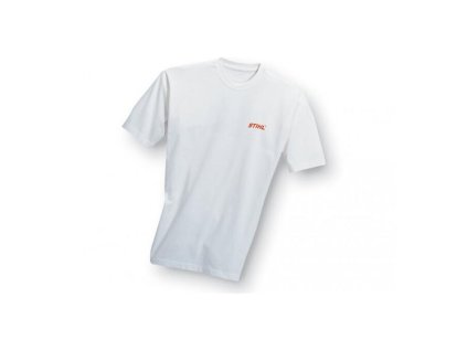 STIHL Tričko biele s logom veľkosť L, 04201900007 | ajtech.sk