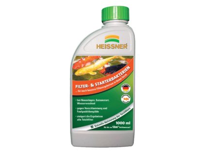 Heissner filtračné a štartovacie baktérie 1 000 ml až na 12 m³ jazierkovej vody TZ755-00 | ajtech.sk
