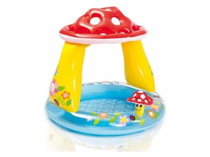 Intex Mushroom, 57114, Bazénik detský so strieškou, 1,02x0,89 m | ajtech.sk