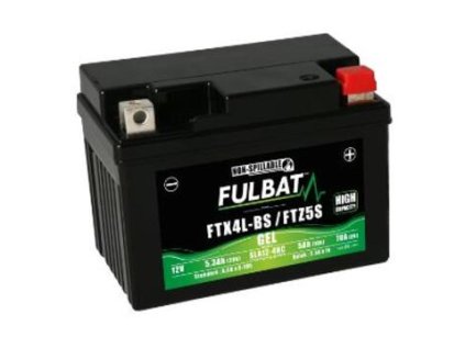 Batéria Fulbat 12 V 5 Ah - FTX4L-BS/FTZ5S | ajtech.sk