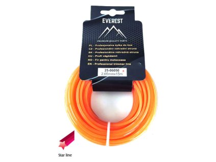 Žacia struna hviezda 2,65 mm 15 m EVEREST | ajtech.sk
