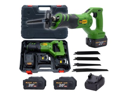 Aku chvostová píla ProCraft PSS20 2x4 Ah | ajtech.sk