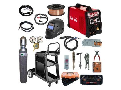 SOLUTION LINE 160 Set  Zváračka MMA, MIG/MAG a TIG | ajtech.sk