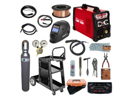 SOLUTION LINE 200 Set  Zváračka MMA, MIG/MAG a TIG | ajtech.sk