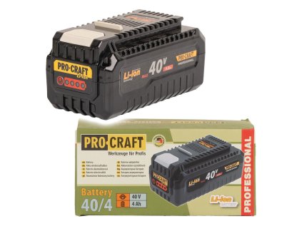 ProCraft 40/4 Akumulátorová batéria 40 V Li-Ion, 4 000 mAh | ajtech.sk