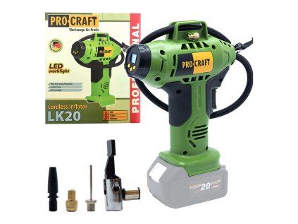 Akumulátorový kompresor ProCraft LK20 20V | ajtech.sk