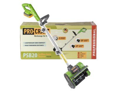 Aku snehová fréza ProCraft PSB20bb 20 V | ajtech.sk