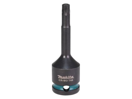 Makita E-19819 Nástrčný TORX bit Impact Black 1/2" T40 | ajtech.sk