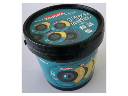 Makita D-82024 Sada 15 ks lamelových brúsnych kotúčov 125 mm Zirkon aluminium na nerez | ajtech.sk