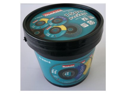 Makita D-82018 Sada 15 ks lamelových kotúčov 125 mm na nerez, kov a neželezné kovy | ajtech.sk