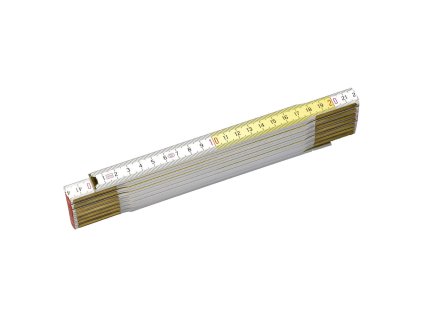 Stanley Drevený skladací meter 2 m žltobiely | ajtech.sk