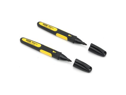Stanley Značkovač FATMAX čierny jemný hrot (2 ks) | ajtech.sk