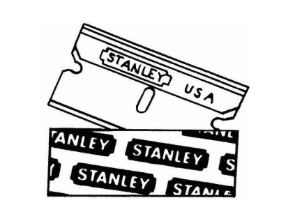 Čepeľ Stanley 0-28-510 pre škrabku 28-500, 10 ks | ajtech.sk