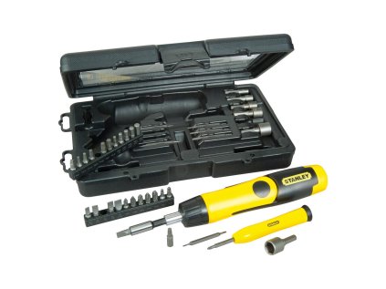 Sada račňového skrutkovača Stanley 0-63-038, 38 ks, pištoľová rukoväť | ajtech.sk