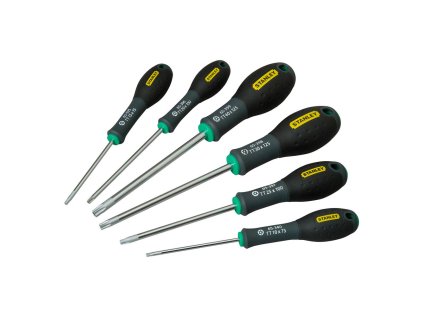 Sada Torx skrutkovačov Stanley 0-65-099 FatMax, 6 ks, s otvorom | ajtech.sk
