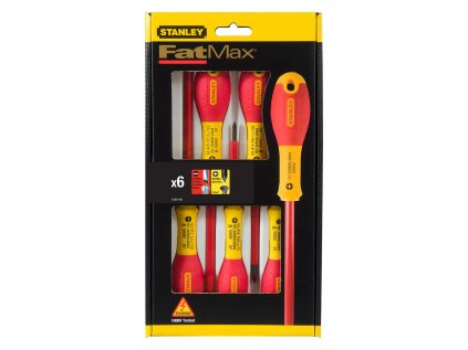 Sada izolovaných skrutkovačov Stanley 0-65-441 FatMax, 6 ks, VDE | ajtech.sk
