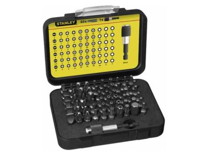 Sada bitov Stanley 1-13-902, 61 ks, 1/4" | ajtech.sk