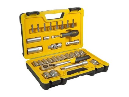 Stanley gola sada 1/2" hlavíc STHT0-73929, 30 ks, račňa 54 zubov | ajtech.sk