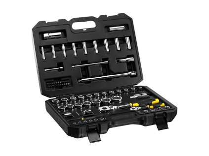 Stanley gola sada 1/4" a 1/2", 72 ks, račne 72 zubov | ajtech.sk