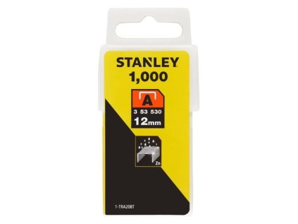 Stanley spony štandardné 12 mm 1000 ks OEM 1-TRA208T | ajtech.sk