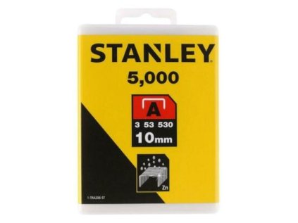 Stanley spony štandardné 10 mm 5000 ks OEM 1-TRA206-5T | ajtech.sk