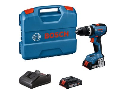 BOSCH GSB 18V-65 Set 2x 2.0Ah kartón | ajtech.sk