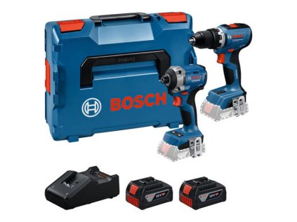 Bosch 18V Set: Vŕtačka a Uťahovač + 2x 5.0Ah | ajtech.sk