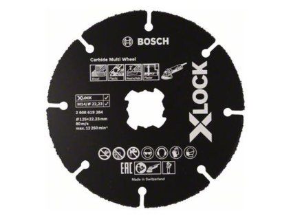 Rezací kotúč Bosch Multi Wheel 125 mm 10ks | ajtech.sk
