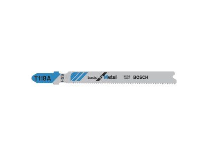 Pílový list Bosch T 118 A Basic for Metal 92mm 100ks | ajtech.sk