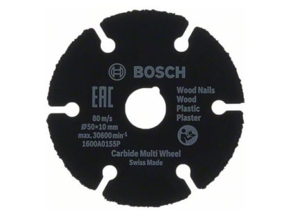 Bosch Rezací kotúč Carbide Multi Wheel 50 x 10  mm | ajtech.sk