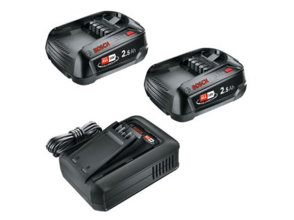Bosch Sada 18V 2x 2.5Ah + Nabíjačka | ajtech.sk