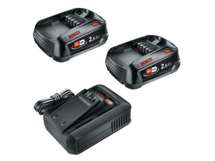 Štartovacia sada 18V Bosch 2x2.5Ah + AL 18V-44 | ajtech.sk