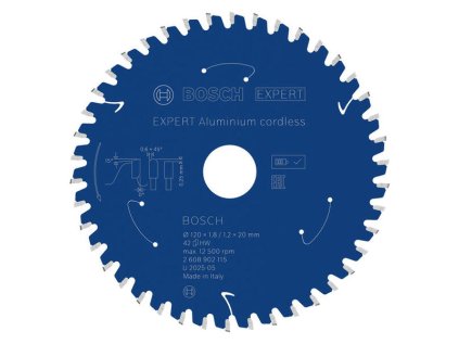 Bosch EXPERT Aluminium Kotúč 120mm Aku | ajtech.sk
