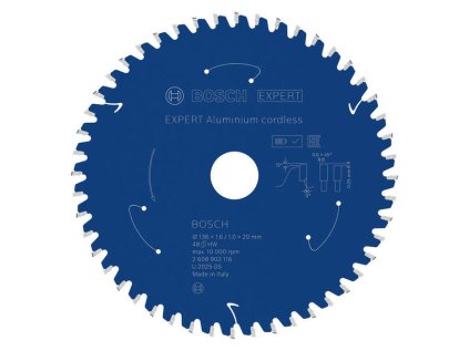 Bosch EXPERT Aluminium Kotúč 136mm Aku | ajtech.sk
