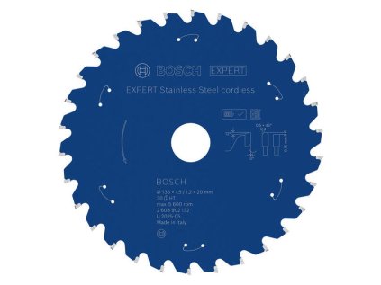 Bosch EXPERT Stainless Kotúč 136mm Aku | ajtech.sk