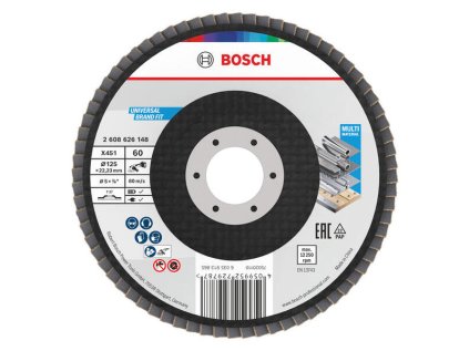 Bosch Lamelový kotúč X451 125mm P60 Rovný | ajtech.sk