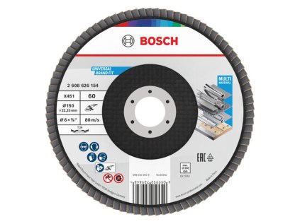 Bosch Lamelový kotúč X451 150mm P60 | ajtech.sk