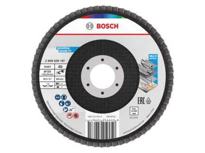 Bosch Lamelový kotúč X451 125mm P40 T29 60ks | ajtech.sk