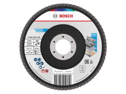 Bosch Lamelový kotúč X451 125mm P60 Šikmý | ajtech.sk