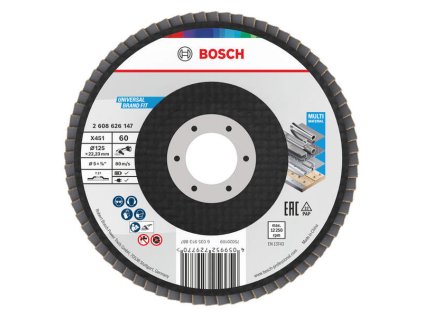 Bosch Lamelový kotúč X451 125mm P60 60ks | ajtech.sk