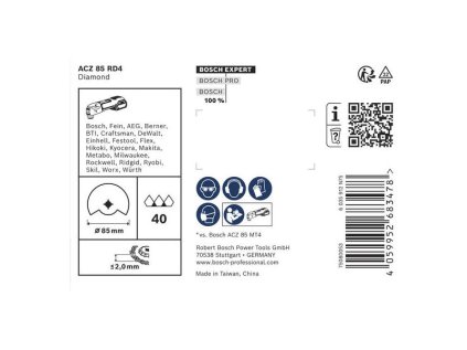 Bosch EXPERT Diamantový list ACZ 85 RD4 10ks | ajtech.sk