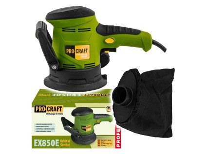 Excentrická brúska ProCraft EX850E 450W 125mm | ajtech.sk
